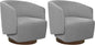 MINCETA Accent Chair, Modern Swivel Chairs by MINCETA