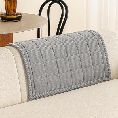 Velvet Couch Covers for Sectional Sofa Washable, Non-Slip L Shaped Sectional - Image 2