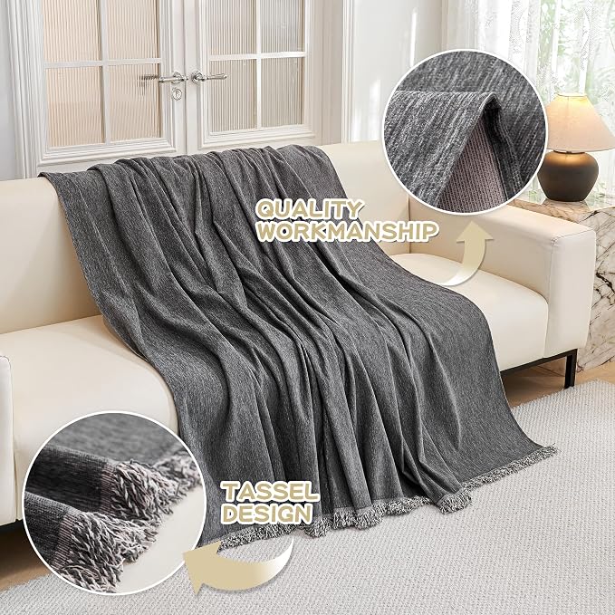 MYSKY HOME Couch Cover for Sofa Couch Covers for Pets, Non Slip Dogs Furniture - Image 3