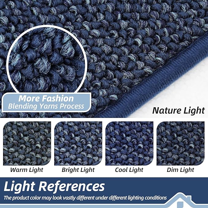 BEQHAUSE Kitchen Rugs and Mats 2PCS Non-Slip, Machine Washable Rugs - Image 5