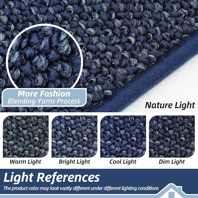 BEQHAUSE Kitchen Rugs and Mats 2PCS Non-Slip, Machine Washable Rugs - Image 5