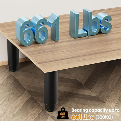 Metal Adjustable Furniture Legs 5.12-9.45 inch, Wlrrcwdttc Sofa Legs Cabinet - Image 5