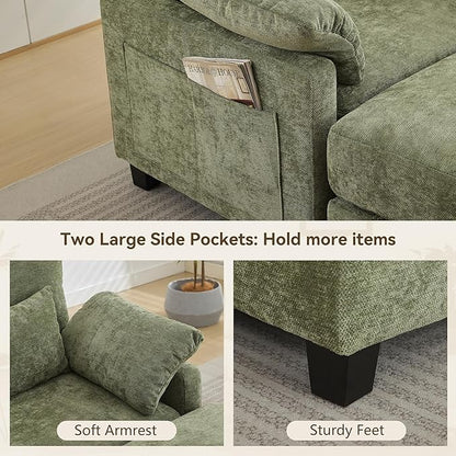 WUTUTUEE 57.5" Oversized Chaise Lounge - Image 4