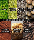 Truvani Vegan Pea Protein Powder | Chocolate Peanut Butter | 20g Organic Plant Based Protein | 20 Servings | Keto | Gluten & Dairy Free | Low Carb | No Added Sugar