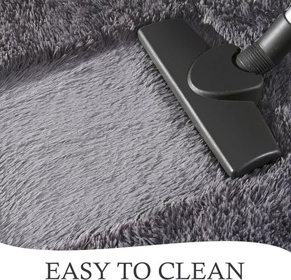 Chicrug Soft Runner Rugs for Bedroom Living Room Plush Fluffy Rug 2x4 | Shag - Image 7