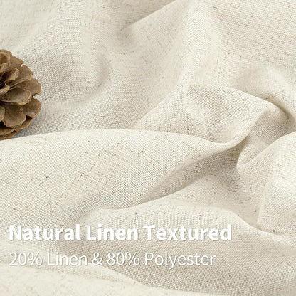 YoungsTex Linen Curtains 80 Inches Length - Image 4