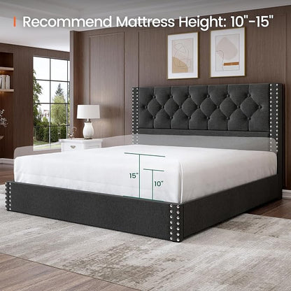 LARMACE Queen Size Bed Frame - Image 7