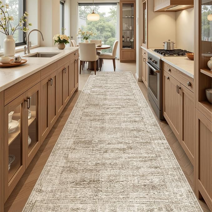 Soalmost Hallway Runner Rug 2'6"x10' Non-Slip Runners by Soalmost