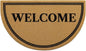 OLANLY Half Circle Front Door Mat, Low Profile Doormat, Stain and Fade Resistant by OLANLY