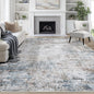 9x12 Area Rugs for Living Room Washable Bedroom Dining Room Brown Blue | Modern by Aelenmu