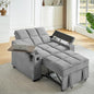 Large Size Convertible Sleeper Chair Futon Sofa Bed, Comfortable thick cushion by Unknown