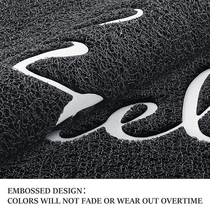 Door Mat Welcome Mat Floor Mat for Entryway, High Traffic Areas | Low Profile - Image 5