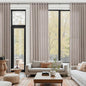 Brownish Grey Linen Curtains for Living Room Extra Long 144 Inches Long Back by Nanspring