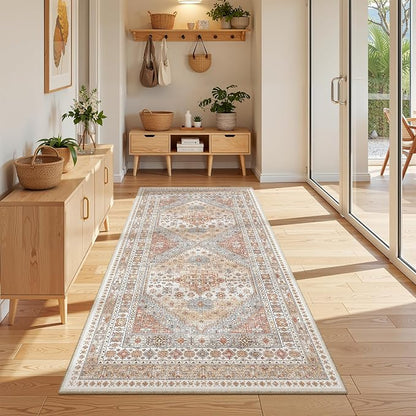 3x6 Runner Rug Non Slip, Washable Hallway Runner Rug, Nursery Room, Soft Runner - Image 4