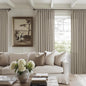 Burlywood Birch Taupe Pinch Pleated Linen W60xL102 Inch Curtains | by Twodrapes