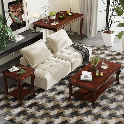 LEEMTORIG Vintage Wood Coffee Table - Image 4