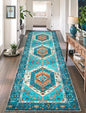 SERISSA 2'6"x10' Washable Non Slip Boho Runner Rug by SERISSAHomeDecorCollection