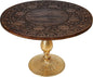 Coffee Table 24x24x18 Inch-Hand-Carved Solid Wood Center Table, Vintage Burnt by TheWoodenTown