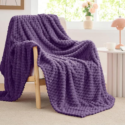 BEDELITE Purple Throw Blanket for Couch, Soft Cozy Gifts for Women, 50 * 60 | - Image 8