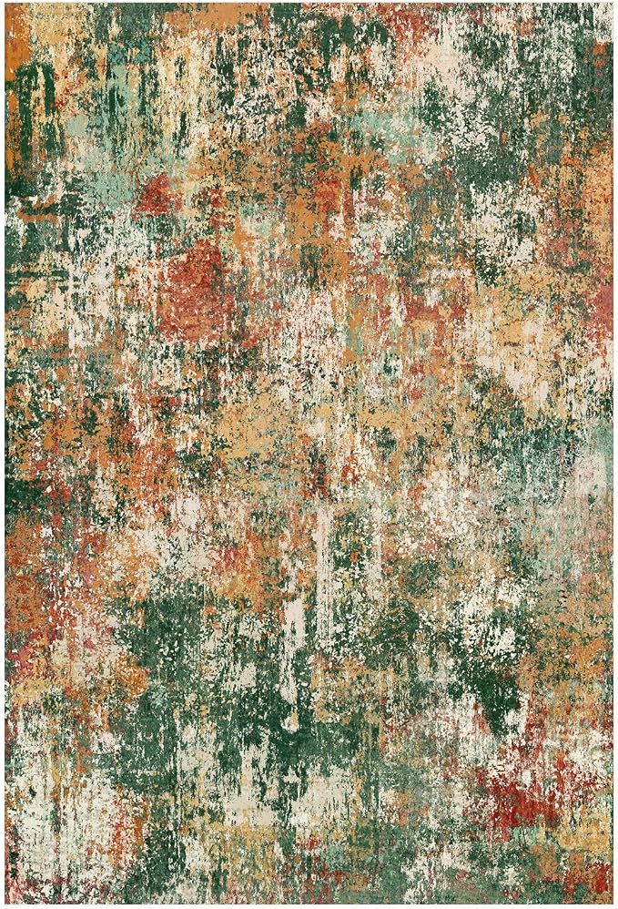 RELEANY Washable Runner 2'x10' Abstract Area Rug - Image 8