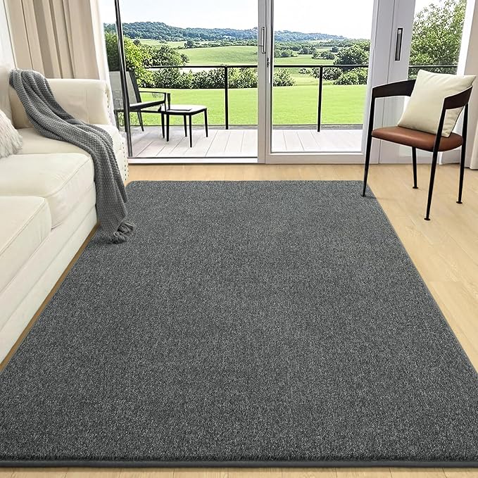 6x9 Area Rugs for Living Room Non Slip Bedroom Rug, Minimalist Washable Indoor - Image 2
