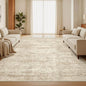 5x7 Area Rugs for Living Room, Large Washable Rug, Dining Room, Low Pile by Restydon