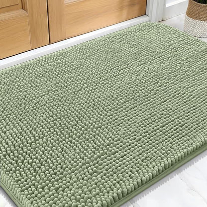 OLANLY Dog Door Mat for Muddy Paws 32x20, Super Absorbent Chenille Mud Mat | by OLANLY