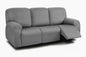 ULTICOR 8-Pieces Recliner Sofa Covers, Yarn Dyed Stretch Reclining Couch Covers by ULTICOR