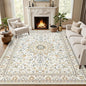 10x12 Area Rugs Living Room: Washable Boho Rug by EXPEDIX