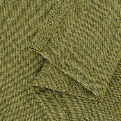 YoungsTex Olive Green Linen Curtains 63 Inches Length - Image 9
