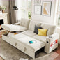GarveeHome 84 Inch Sleeper Sofa Couch, L-Shaped Couches, Convertible Pull Out by GarveeHome