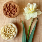 Wood Cookie Stamp, 2.5 Inch (Mandala CS-037)