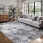 5x7 Area Rugs, Abstract Modern Ultra Soft Washable Rug, Non Slip Carpet by Yarooge