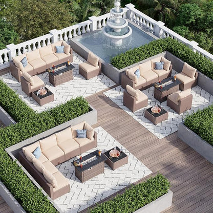 Aoxun 8 Piece Patio Furniture Set - Image 3