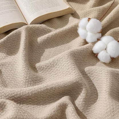 Bedsure GentleSoft 100% Cotton Blanket King Size by BEDSURE
