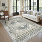 5x7 Area Rugs for Living Room, Large Washable Rug, Wheat | Rugs for Bedroom by Zesthome