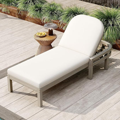 Outdoor Chaise Lounge Chair Set of 4, Patio Chaise Lounge Recliner - Image 7
