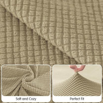 Hokway Stretch Chaise Cover Individual Couch Cushion Slipcovers Reversible - Image 4