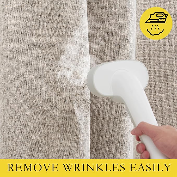 NICETOWN Linen Blackout Curtains - Image 7