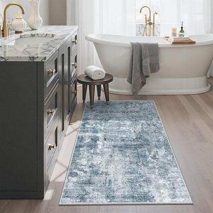 Soalmost 2x4 Abstract Washable Rugs - Image 3