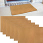 6 Pack Blank Door Mats for Crafting and Painting, 30x17 Inch Artificial Coir by Unknown