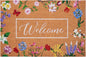 Calloway Mills Butterfly Garden Welcome Doormat 24 x 36 by Callowaymills