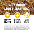 Tiesta Tea - Chunky Watermelon, Loose Leaf, Sweet Watermelon Herbal Tea, Premium Non-Caffeinated Fruit Blend, Makes Hot or Iced & Brews Up to 200 Cups, 16oz Resealable Bulk Pouch