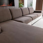 OHSIO Sectional Couch Covers, Wear Resistant Stretch Sofa Covers Washable Soft by OHSIO