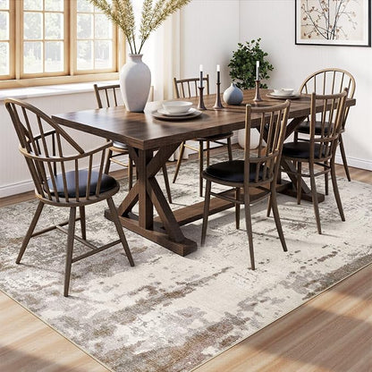 UERMEI 9x12 Washable Area Rug - Image 7