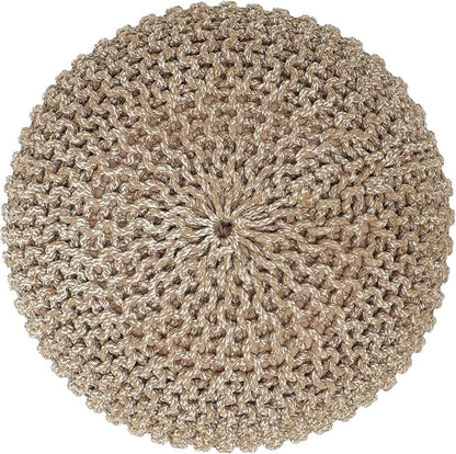REDEARTH Round Pouf Ottoman - Image 5