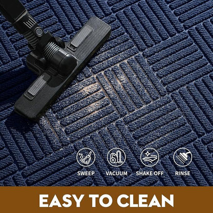 Front Door Mat, Heavy Duty Waterproof Doormat 31.5"x20", Stain Fade Resistant - Image 7