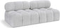 Meridian Furniture 611Grey-S68B Ames Collection Modern | Contemporary Modular by MeridianFurniture