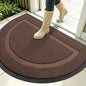 OLANLY Half Circle Front Door Mat Outside 35x23 All-Season Rubber Doormat | by OLANLY