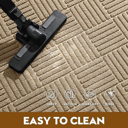 Front Door Mat, Heavy Duty Waterproof Doormat 61.5"x36", Stain Fade Resistant - Image 6